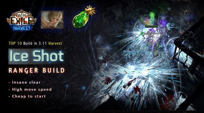 dialekt Interconnect frill Harvest] PoE 3.11 Ranger Ice Shot / Barrage Deadeye Leveling Build  (PC,PS4,Xbox,Mobile) - poecurrencybuy.com