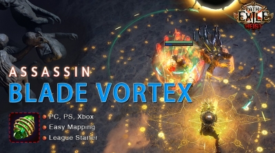 [3.12] PoE Heist Assassin Blade Vortex Shadow Starter Build