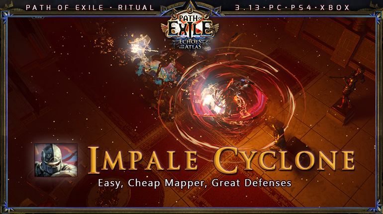 Ritual] PoE Duelist Impale Cyclone Starter Build (PC,PS4,Xbox) - poecurrencybuy.com