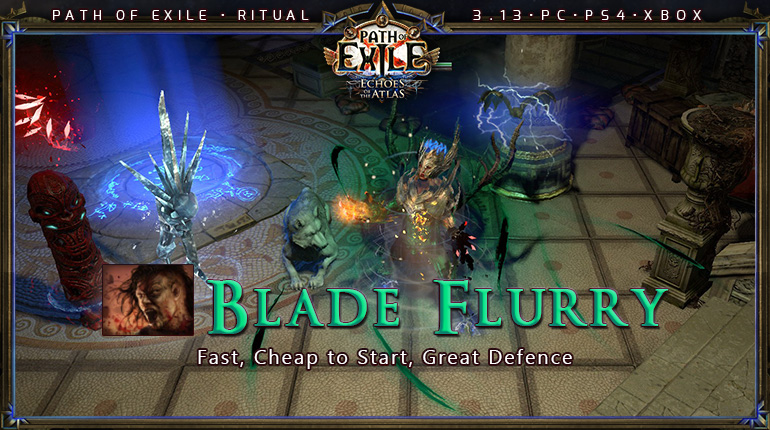 aflivning knap Alperne Ritual] PoE 3.13 Mauarder Berserker Blade Flurry Starter Build (PC,PS4,Xbox)  - poecurrencybuy.com