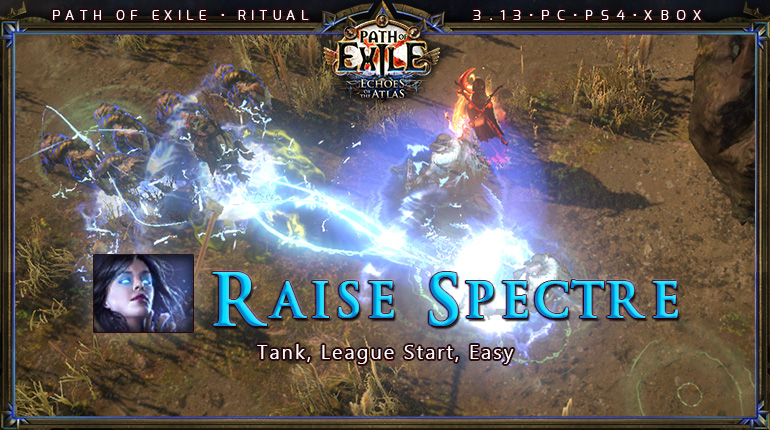 Jo da bar medaljevinder Ritual] PoE 3.13 Witch Necromancer Raise Spectre League Starter Build (PC, PS4,Xbox) - poecurrencybuy.com