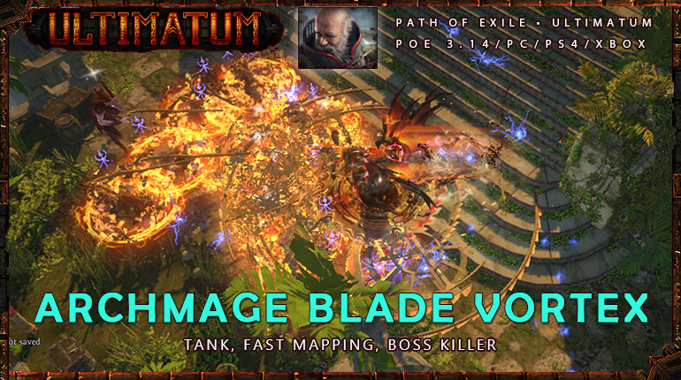 PoE Hierophant Fast Archmage Blade Vortex Templar Safe Build - poecurrencybuy.com