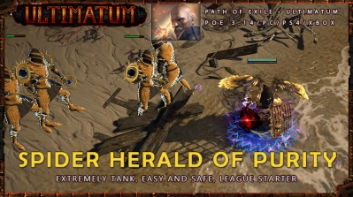 [Ultimatum] PoE 3.14 Spiders Guardian Herald of Purity Safe and Easy Templar Build