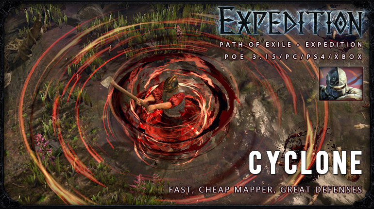Expedition] PoE 3.15 Duelist Cyclone Champion Starter Build -