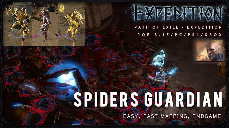 Expedition] PoE Spiders Guardian Starter Build - poecurrencybuy.com