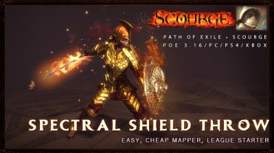 [Scourge] PoE 3.16 Duelist Spectral Shield Throw Gladiator Starter Builds