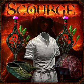 PC-Scourge/Tabula Rasa+Goldrim+Wanderlust+Lifesprig*2